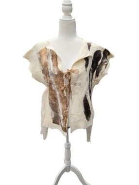 Patricia Briceno Flowy Tie Front Top